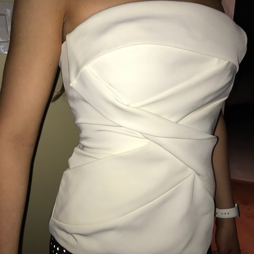 TADASHI 15% off ~BUNDLE!! Off white (cream)bustier